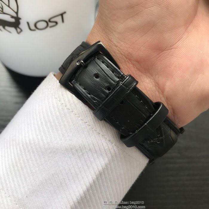 百達翡麗PATEK PHILPPE 全自動機械機芯 小牛皮錶帶 精品男士腕表  wssb3536